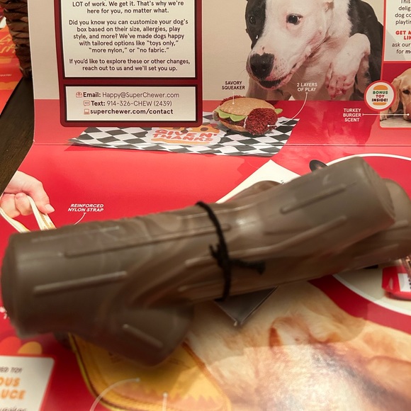 Bark Box Super Chewer Fall Fetch Stick - Picture 1 of 8